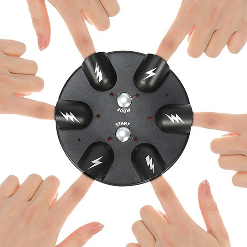 

New funny electric Finger Machine shock tricky Lie Detector Shocking Liar truth or Dare Gags & Practical Jokes Party prank Games