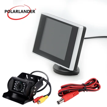 

TFT LCD Car Monitor Backup Camera for Bus Parking Reverse Monitor 3.5" Backup Camera Auto TV car Screen Rear View Camera