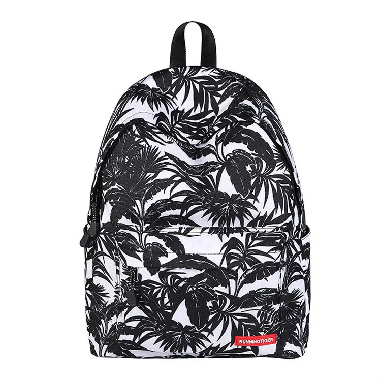 Женский рюкзак младшей школы студент сумка с принтом корейский Back pack дорожные сумки