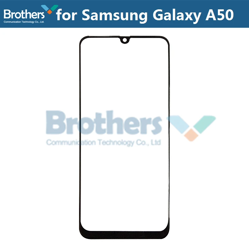 Передняя внешняя стеклянная линза для samsung Galaxy A10 A20 A30 A40 A50 A60 A70 A90 сенсорный экран стекло Передняя ЖК-стекло Замена объектива - Цвет: 1pcs for A50