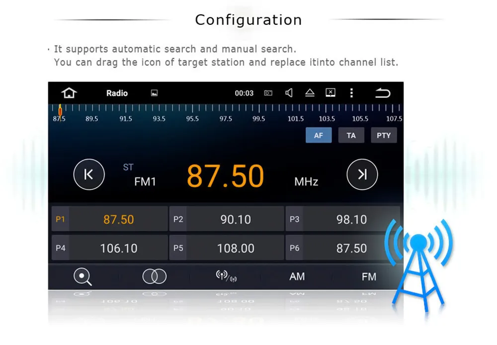 Excellent 2 Din Android 9.1 Car DVD Player Stereo Radio for Toyota Corolla 2007 2008 2009 2010 2011 Car GPS Navigation TPMS WIFI Bluetooth 5