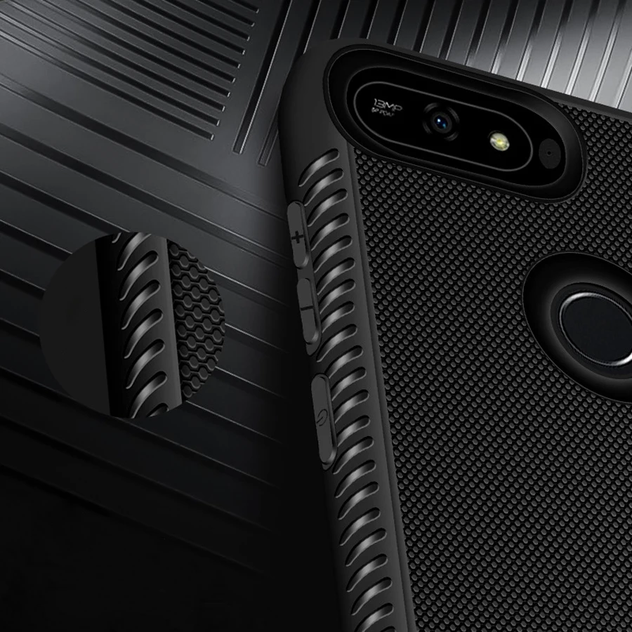 لهواوي الشرف 7A برو حالة AUM-L29 ضئيلة مكافحة زلة ماتي لينة TPU سيليكون درع حالة وقائية لهواوي الشرف 7A برو غطاء