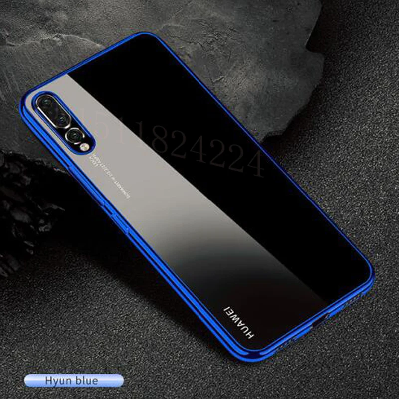 Electroplate TPU Soft Case For Huawei P20 Pro P10 P Smart Plus Nova 3 3i 3E Mate 10 9 Honor 10 9i 9 7X 8X V10 V9 Anit-Skid Case (10)