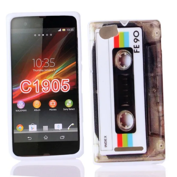 Sony Xperia M C1905 Retro Cassette TPU (1).jpg