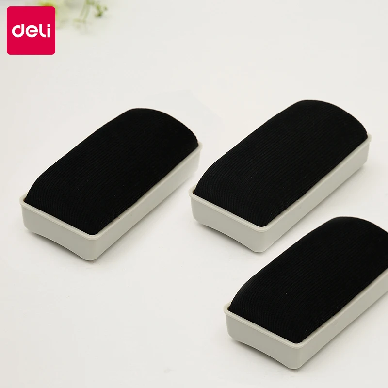 

Deli 7837 1pcs whiteboard eraser plate erasing the magnetic adsorption drawing wholesale white board erasers