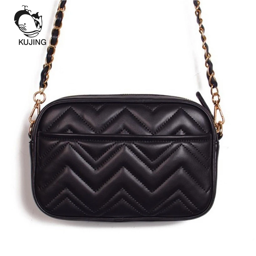 

KUJING Brand Women Handbags Quality PU Women's Shoulder Messenger Bag Fashion Women's Casual Small Square Bag Luxury Women's Bag
