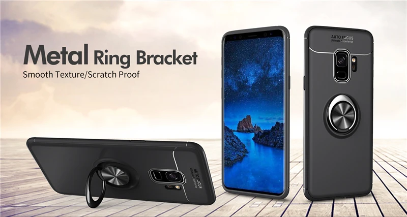 Car Holder Stand Magnetic Bracket Finger Ring TPU Case For SAMSUNG Galaxy S9 S8 Plus Note 8 J330 J530 J730 J4 J6 J8 A6 Plus 2018 (21)