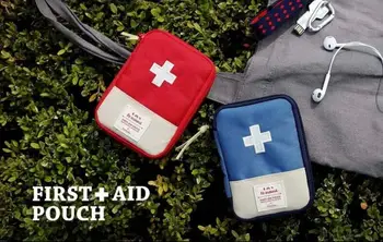 

Travel Medicine Pill Storage Bags Mini Outdoor First Aid Kit Bag Handheld Medical Bag Drugs Safety Bag