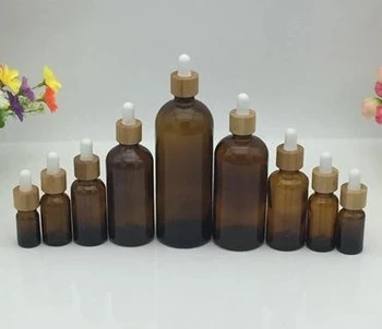 

330pcs Refillable empty 1oz 30ml Amber Glass Vials Pipette Dropper Bottles Liquid Drops Body Oil Container for essential oil