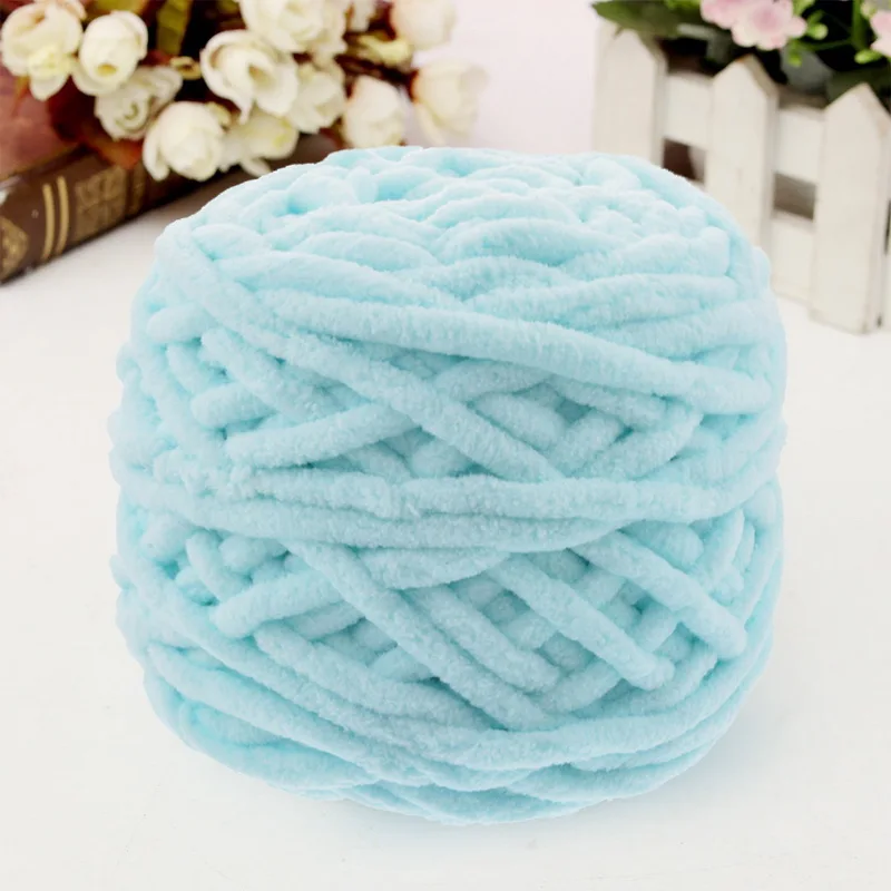 100g 1pc Soft Milk Cotton Yarn Colorful Dye Scarf Hand-knitted Thick Wool For Hand Knitting Blanket | Дом и сад