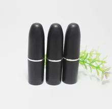 200pcs empty black bullet lipstick tube ,bullet shape lip gloss tube, diy lipstick tube