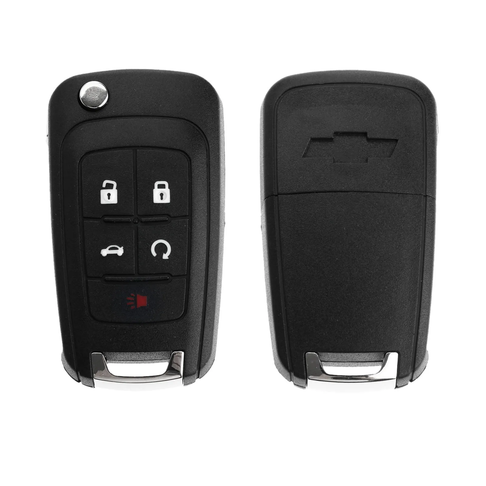 5Buttons Car Replacement Folding Flip Remote Key Case Shell For ...