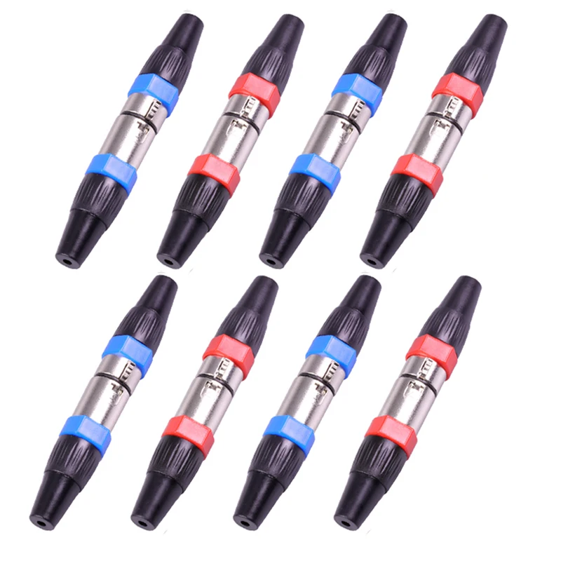 

1set Professional Speaker plug 3PIN XLR Plug&Jack Microphone plug MIC wire connector