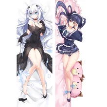 Аниме наволочка гиперразмерный Neptunia Noire 2 way Dakimakura Чехол