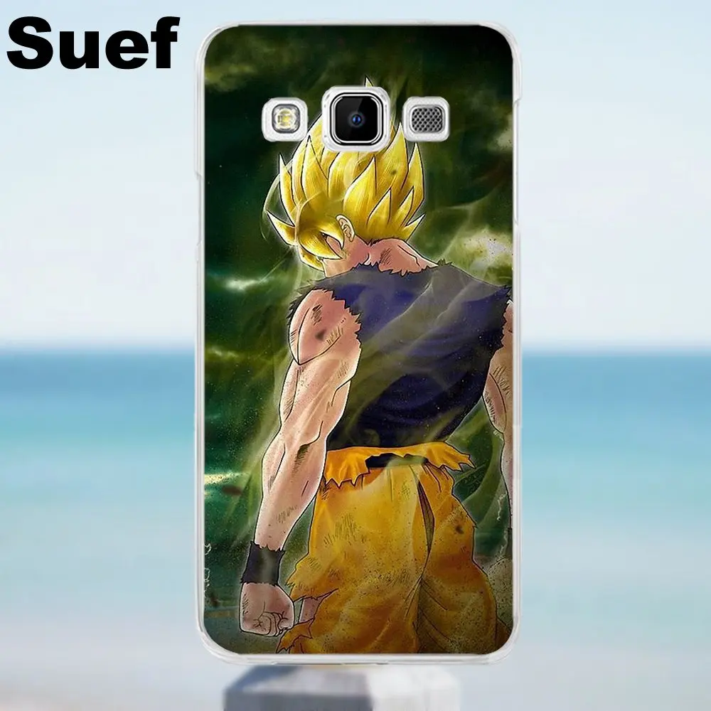 Suef Ball Z Goku Saiyan Dragon для Galaxy Alpha Core Prime Note 2 3 4 5 S3 S4 S5 S6 S7 S8 mini edge Plus Мягкий Модный