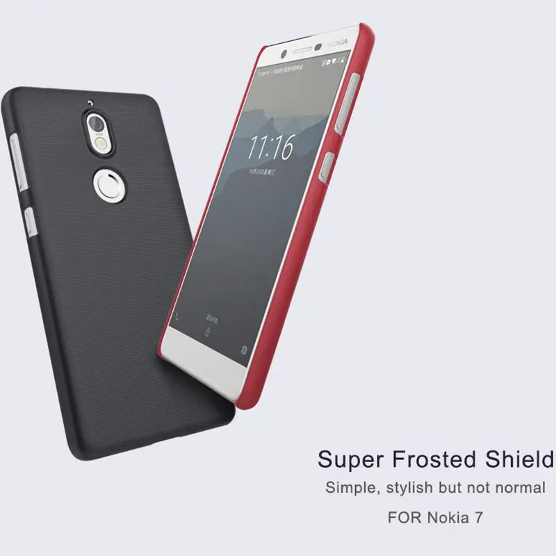 Чехол-накладка afor Nokia 7 5 2 дюйма матовый пластиковый чехол Nillkin для | Мобильные