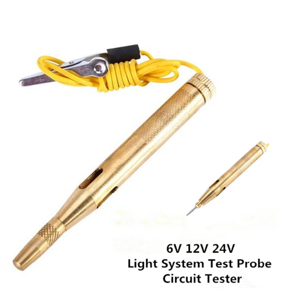 6 24V Automotive Electric Car Circuit Tester Car repair Diagnostic Tool