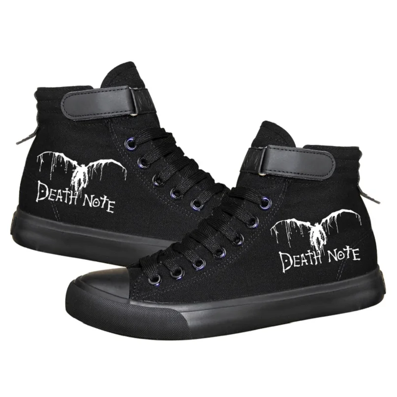 High-Q Unisex Anime Death Note Yagami Light Casual Canvas Shoes plimsolls High-Q Unisex Anime Death Note Yagami Light Casual Canvas Shoes plimsolls