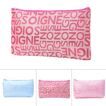 

THINKTHENDO Pen Pencil Case Travel Cosmetic Bag Multifunction Toiletry Zipper Wash Organizer