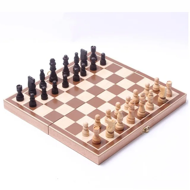 Buy Travel Chess Game Set Pieces Wood with