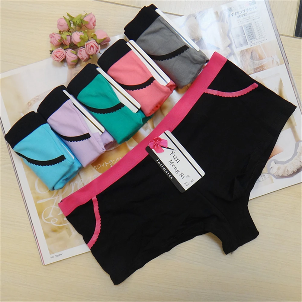 

Sexy Women Ladies Casual Comfortable Seamless Boxer Shorts culotte femme Safety Panties Sexy Lingerie Underwear Boyshort (6 pcs)