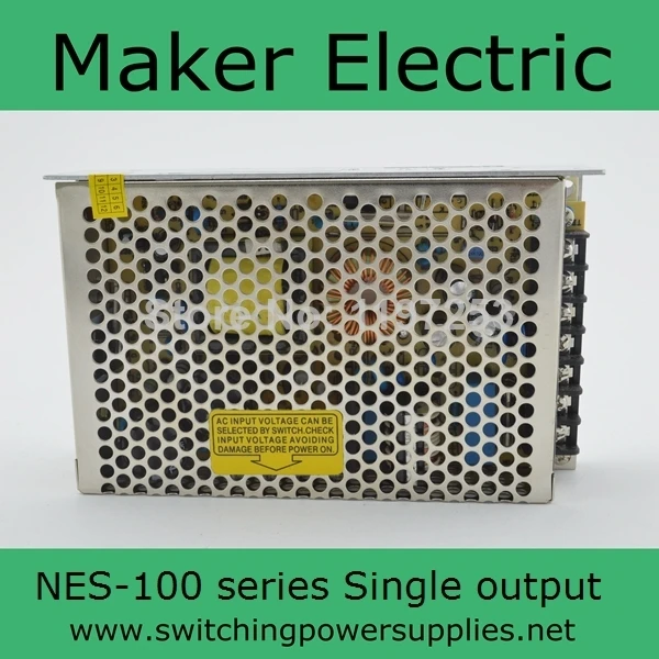 

ac dc single output 48v 100w NES-100-48 2.3A  Regulated Switching Power