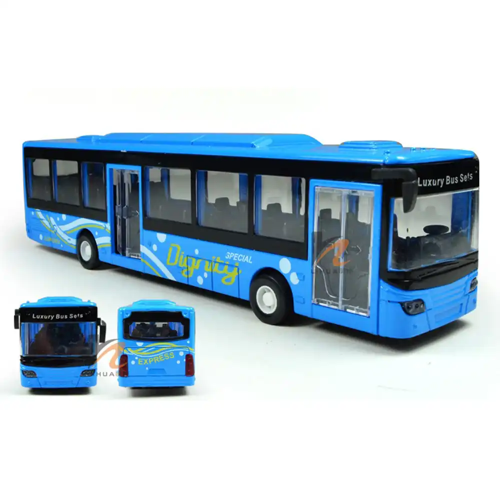 blue bus toy