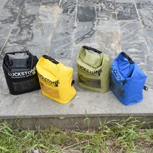 8L водонепроницаемый мешок океан пакет Tenting плавательный бассейн плавающий гребля Каякинг Кемпинг прозрачный Прямая поставка#0421