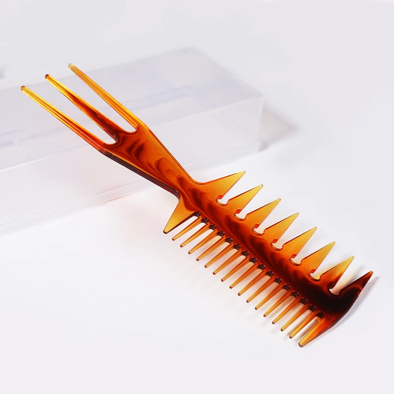 

Fish Bone Shape Hair Brush Comb Salon Barber Anti-static Hair Combs Hairbrush Hairdressing Combs Hair Care Styling Tools