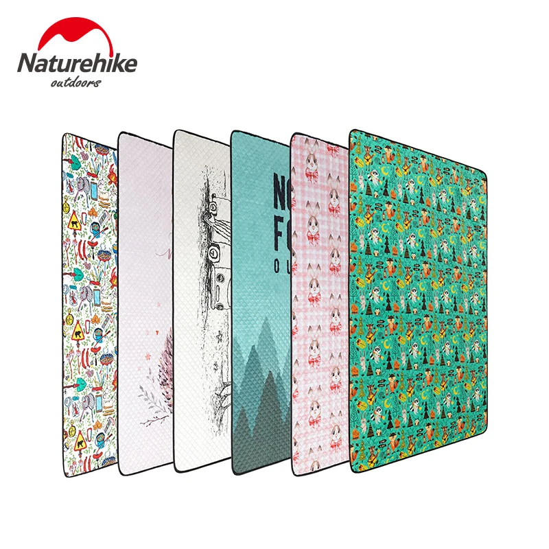 Naturehike Сверхлегкий складной коврик для кемпинга пикника 660 г детское пляжное