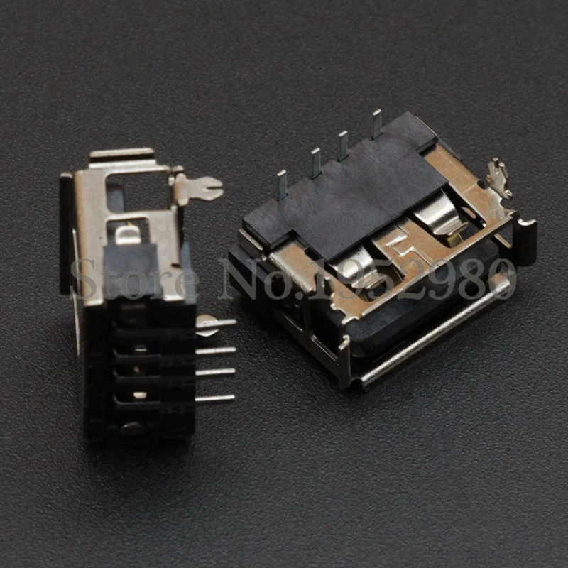 10 шт. разъёмы USB 2 0 фута мм|4 pin female connector|4 femalepin connector |