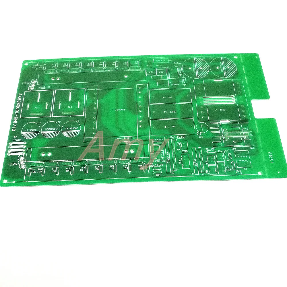 Инверторная печатная плата пустая PCB маленькая полевая трубка DIY16 золотой