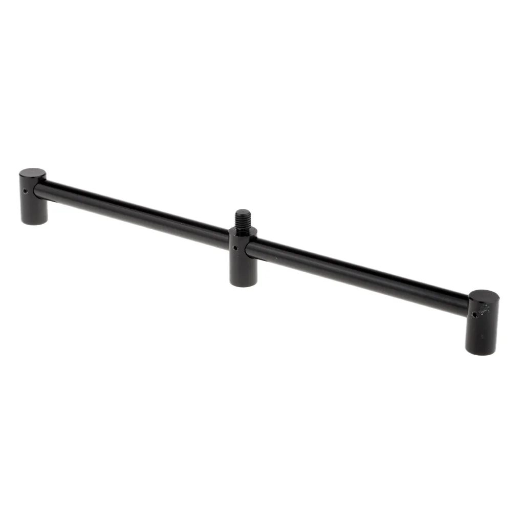 Aluminum Alloy Fishing Buzz Bars Buzzer Bar for 3 Bite Alarms / Rod Holder / Bank Sticks