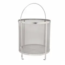 Stainless Steel Beer Wine House Home Brew Filter Basket Strainer Hip Spider Cylinder Barware Bar Tools