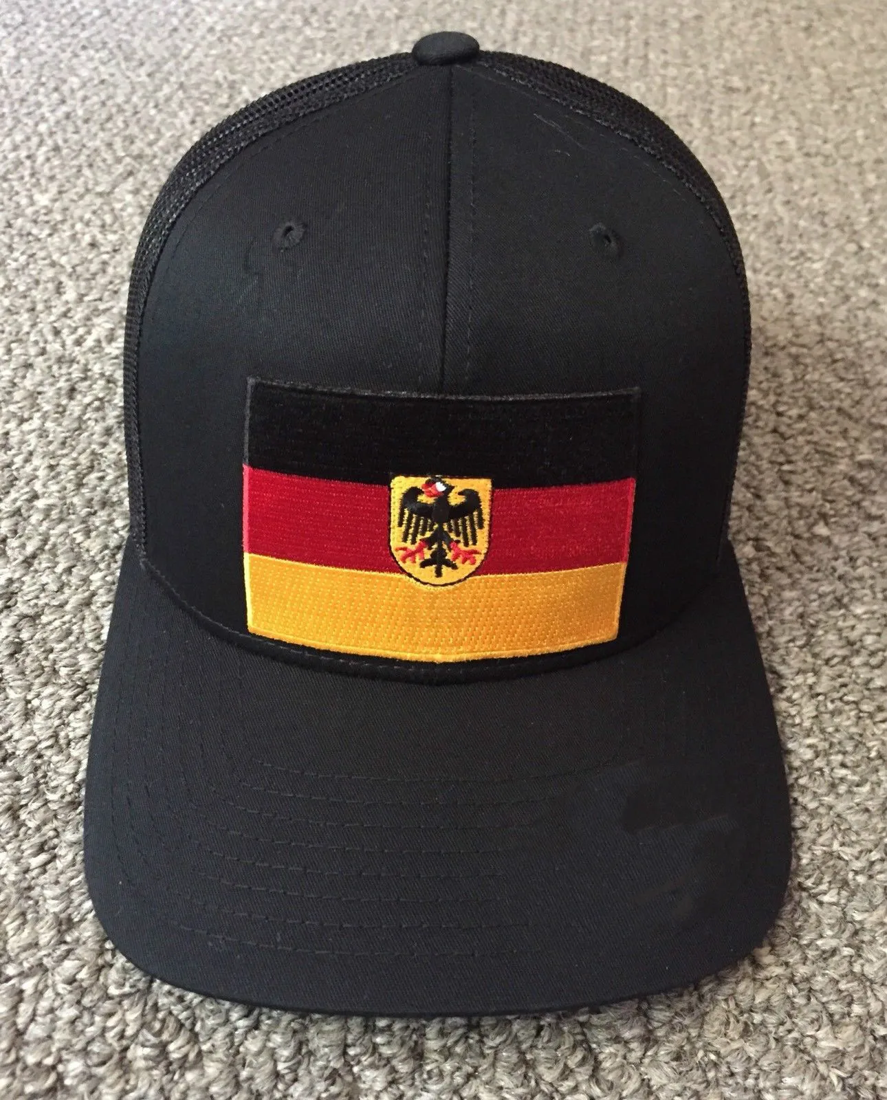 

Printed GERMANY Flag Hat German Soccer Trucker Mesh Baseball Cap