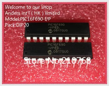

100% NEW ORIGINAL PIC16F690-I/P PIC16F690IP PIC16F690 16F690 DIP20