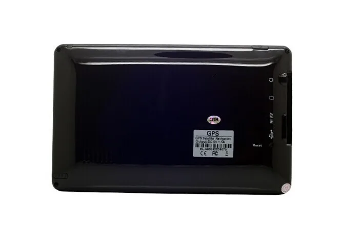 7 дюймовый автомобильный gps навигатор спутниковый 800M CPU FM передатчик 8 Гб комплект