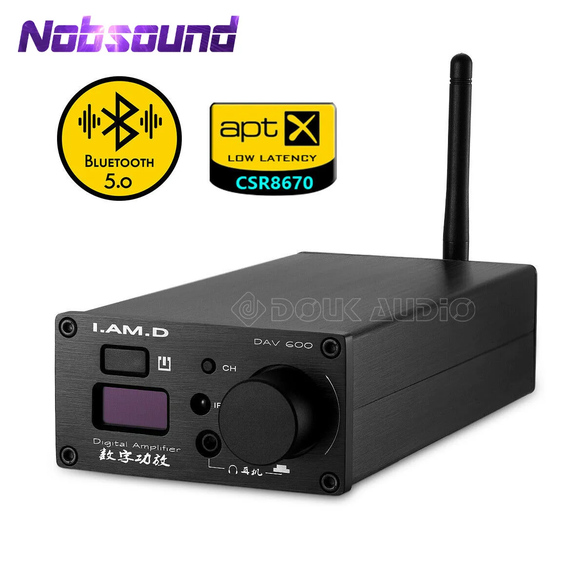 Nobsound последний интегрированный Цифровой Bluetooth 5,0 стерео усилитель мощности аудио декодер USB/Opt/цифровой коаксиальный RCA/AUX
