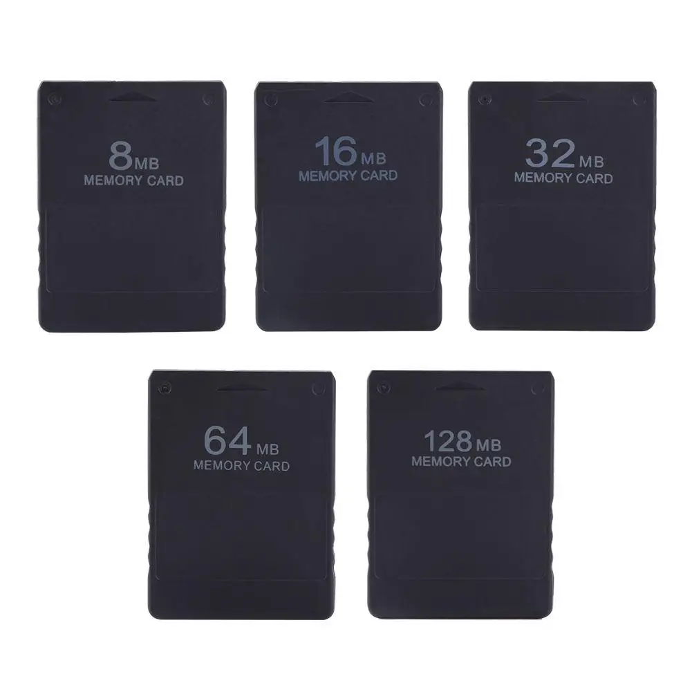 

Wholesale 8M / 16M / 32M / 64M /128M Memory Card Save Game Data Stick Module For Sony PlayStation 2 PS2 High Quality Memory Card