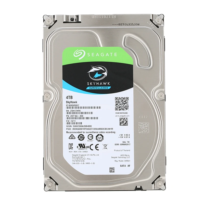  Seagate ST4000VX007 4TB Video disco duro de vigilancia disco duro interno 5900 RPM SATA 6 Gb/s 35-p