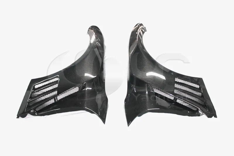 2008-2013 Nissan  R35 GTR CBA DBA TP Style Wide Front Fender CF (1)