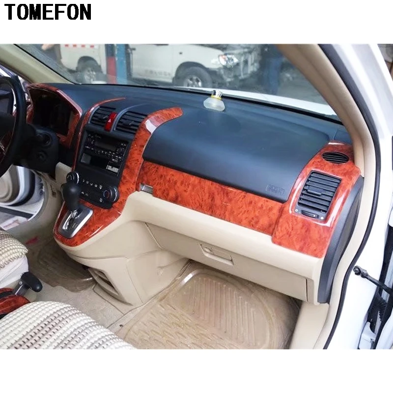 TOMEFON для Honda CRV 2007 2008 2009 2010 LHD ABS специальная краска комплект модернизации интерьера