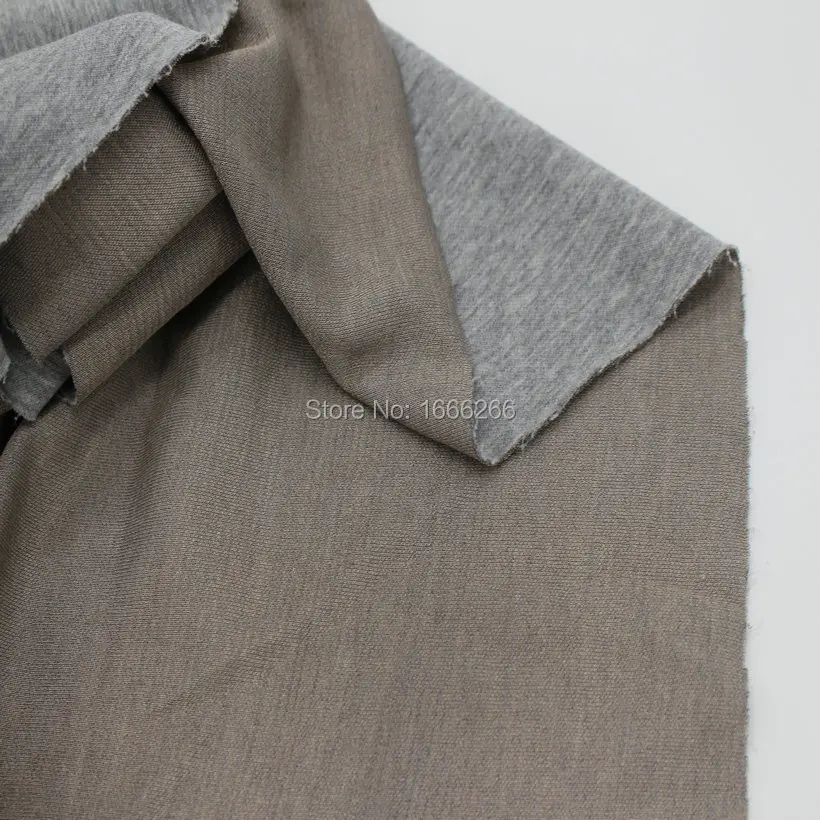 YSILVER43# silver cotton fabric (42)