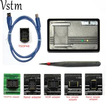 Новые Проман Профессиональный ни nand Программист ремонт инструмента копия NAND флэш-памяти nand FLASH восстановление данных+ TSOP48& 56 TSOP56 адаптер