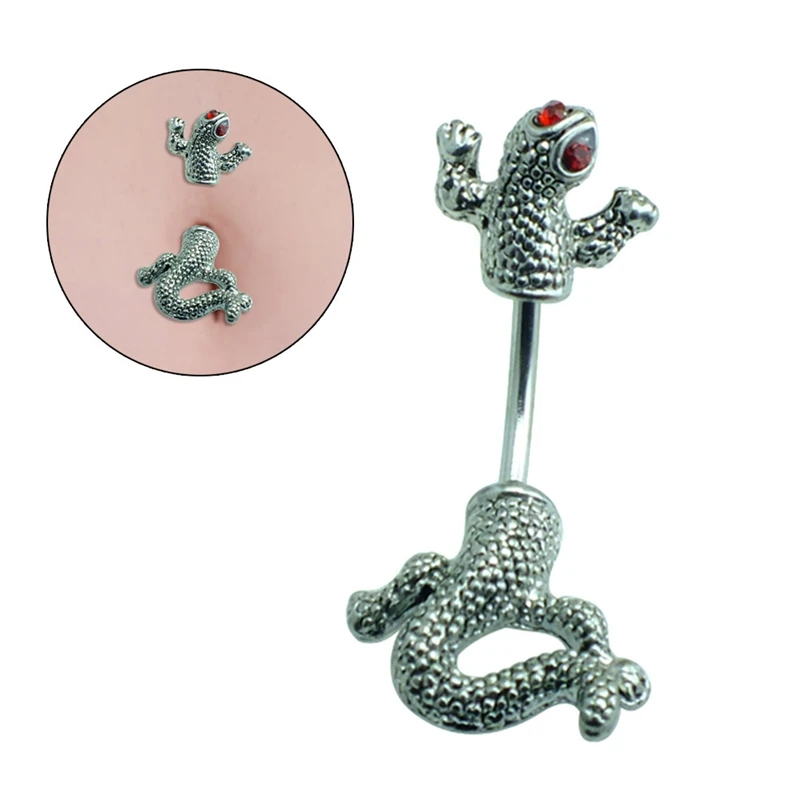

Belly Button Ring Body Piercing Jewelry Navel Piercing Lizard Belly Piercing Earrings
