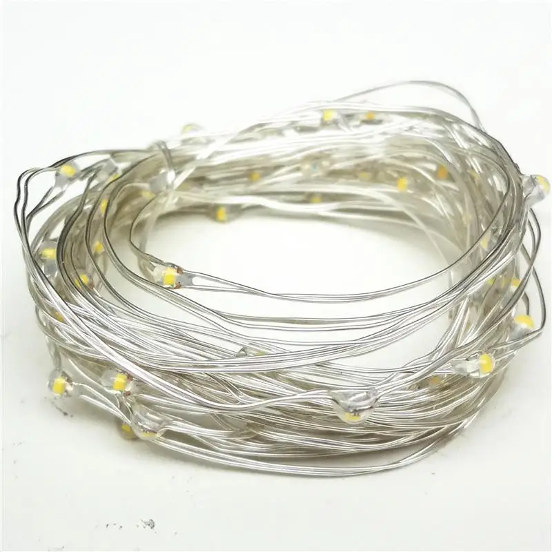 3 * AA batería LED Cadena de Luces de Navidad Garland decoración de fiesta de boda árbol de Navidad intermitente de la calle Guirnalda Luces 3 * AA batería LED Cadena de Luces de Navidad Garland decoración de fiesta de boda árbol de Navidad intermitente de la calle Guirnalda Luces