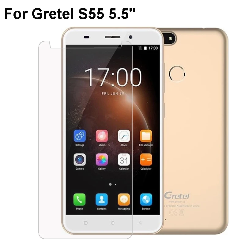 Защитная пленка из закаленного стекла Gretel S55 передняя часть для экрана