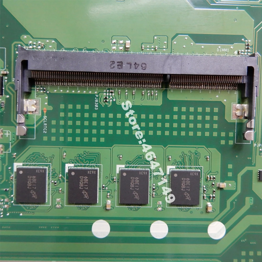  X550WE E2-6110 CPU 4GB RAM 2GB VRAM mainboard REV 2.0 For ASUS X550WA X550WE X550W D552W Laptop mot
