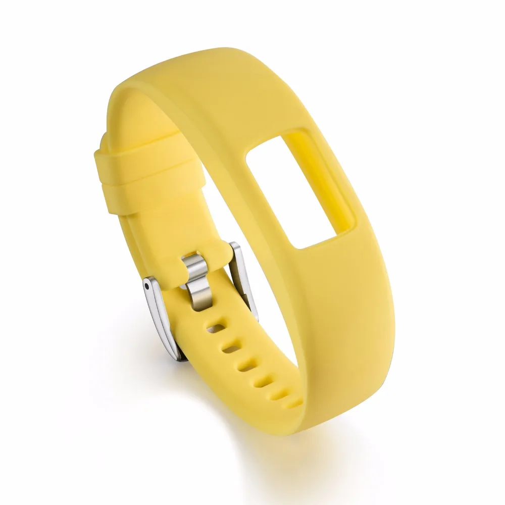 Ремешок сменный для наручных часов спортивный браслет Garmin Vivofit 4 20 цветов|Ремешки