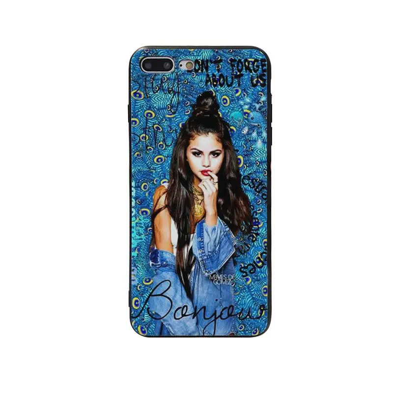 Чехол из ТПУ MaiYaCa Selena Gomez Marie для iphone X XS XR Max 8 8plus 7 7plus 6s plus 6 6plus|Чехлы-накладки| |